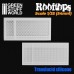 SILICONE MOLDS - ROOFTOPS 1/35 SCALE ( TILES STRAIGHT AND CIRCULAR - GREEN STUFF 2326